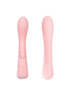 Нежно-розовый вибратор 6" Silicone G-Spot Fun (19,1 см)