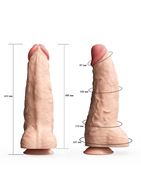 Гигантский фаллоимитатор на присоске (41,5 см)