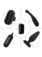 Черный вибронабор из 5 предметов