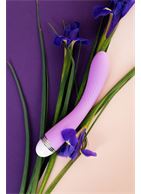 Фиолетовый вибратор Lantana классической формы (22 см)