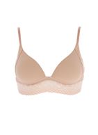 Декольтированный бюстгальтер с уплотненными чашками