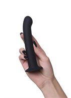 Черный анальный фаллоимитатор Rocus (15 см)