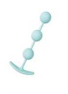 Мятные анальные шарики на сцепке Triplex (15 см)