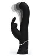 Черный вибратор кролик G-Spot Stroking Vibrator (24,2 см)