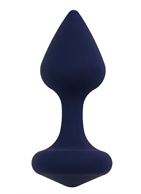Темно-синяя анальная пробка Exo S (7,5 см)