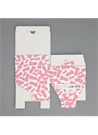 Сборная подарочная коробка «Паттерн» (15 х 15 х 7 см)