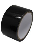 Черный скотч для бондажа (17 м)