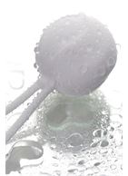 Белый вагинальный шарик LILY