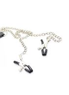 Зажимы для сосков с ремешком и кольцом для пениса