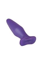 Фиолетовая коническая анальная пробка (14 см)