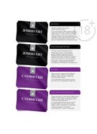 Набор для двоих «50 оттенков страсти»: 20 карт, виброкольцо и плетка