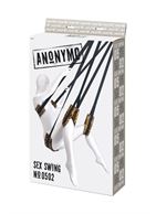 Черно-леопардовые секс-качели Anonymo Sex Swing №0502