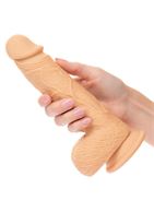 Телесный фаллоимитатор 6.25" Dual Density Silicone Studs (21,5 см)