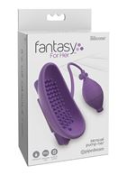 Сиреневая вакуумная вибропомпа для вагины Fantasy For Her Sensual Pump-Her
