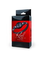 Черный кожаный кляп