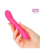 Розовый мини-вибратор с увеличенной головкой (14 см)