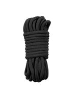 Черная верёвка для любовных игр (10 м)