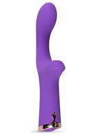 Фиолетовый вибратор The Baroness G-spot Vibrator (19,5 см)