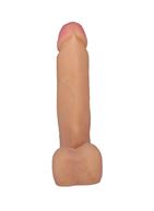 Телесный фаллоимитатор на присоске BEST COCK 8" (22 см)