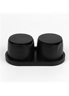 Набор из 2 низкотемпературных свечей для БДСМ «Оки-Чпоки» с ароматом земляники