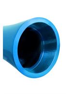 Голубой аллюминиевый вибратор BLUE SMALL (7,5 см)