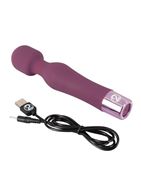 Фиолетовый жезловый вибратор Wand Vibe (18,4 см)