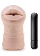 Телесный мастурбатор-ротик Skye