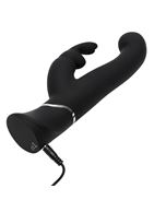 Черный вибратор кролик G-Spot Stroking Vibrator (24,2 см)