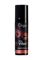 Разогревающий гель для массажа ORGIE Sexy Vibe Hot с эффектом вибрации (15 мл)