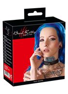 Чёрный ошейник Bad Kitty Bondage Collar