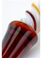 Коническая стеклянная анальная втулка Sexus Glass (16 см)