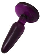 Фиолетовая анальная пробка HONEY DOLLS (16 см)