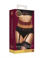 Бордовый ремень Halo Waist Belt - размер L-XL