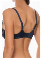 Бюстгальтер балконет с узором в виде ромашек