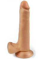 Телесный фаллоимитатор реалистик на присоске (16,5 см)