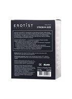 Черная анальная пробка Strob M (13,5 см)