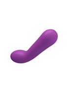 Фиолетовый гнущийся вибратор Faun (15 см)