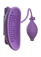 Сиреневая вакуумная вибропомпа для вагины Fantasy For Her Sensual Pump-Her