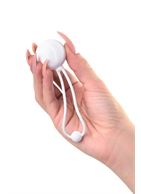 Белый вагинальный шарик LILY