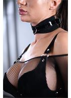 Эффектный замшевый ошейник Sex Game
