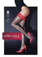 Чулки с кружевной резинкой без силикона