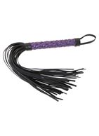 Чёрно-фиолетовый набор для бондажа Bondage Set