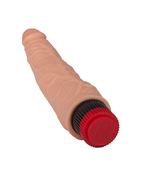 Гелевый вибратор без мошонки (22 см)