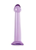 Фиолетовый фаллоимитатор Jelly Dildo M (18 см)