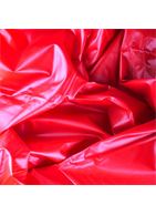 Красное виниловое покрывало (230 х 180 см)