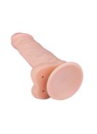 Фаллоимитатор HUMAN STYLE 6,5" с мошонкой (19,5 см)