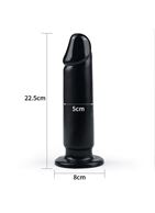 Черный анальный фаллоимитатор 9.25 King Sized Anal Dildo (22,5 см)