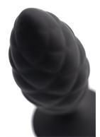 Черная анальная пробка Strob M (13,5 см)