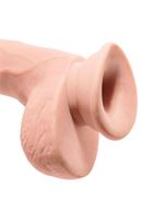 Телесный фаллоимитатор на присоске 9" Triple Density Cock with Balls (24,1 см)