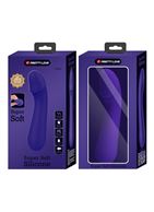 Фиолетовый силиконовый вибратор Cetus для G-точки (15 см)